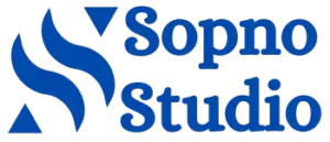 Sopno Studio logo representing professional web design, web development, CV-making, and data entry services, with a focus on enhancing digital presence and creative solutions